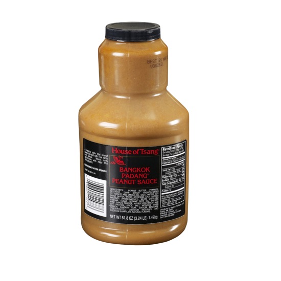 HOUSE OF TSANG® Sauce, Bangkok Peanut, 4/51.8 oz Hormel Foodservice