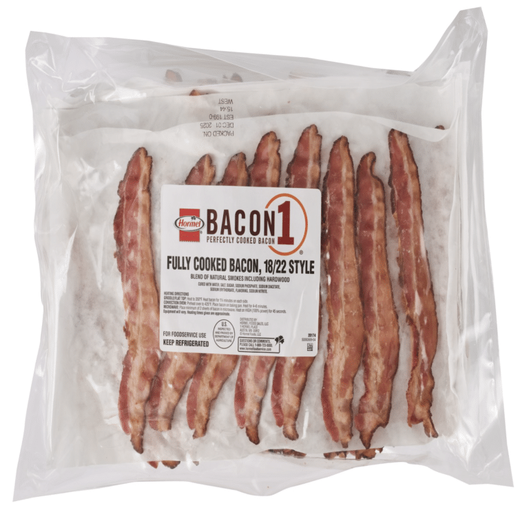 HORMEL<sup>®</sup> BACON 1™ American-Style 288 Rashers, 2.21 kg