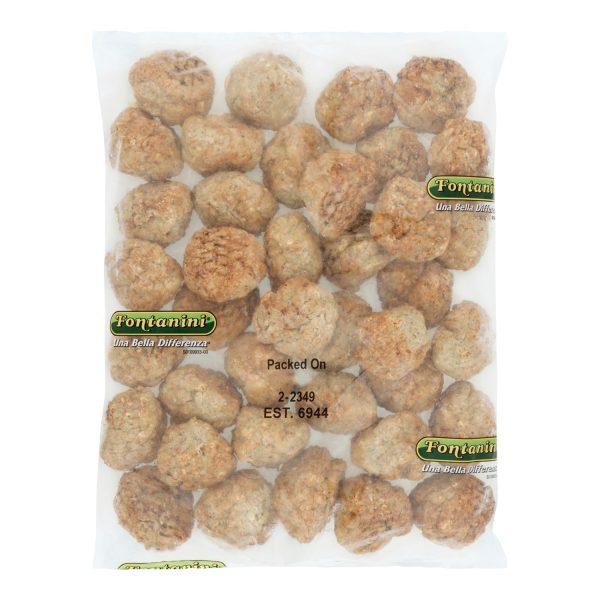 Boulettes de viande FONTANINI®, 2 Ounces, cuites, 2/2.27 kg