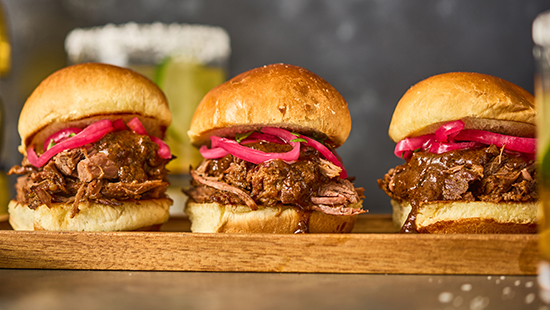 Beef Barbacoa Sliders