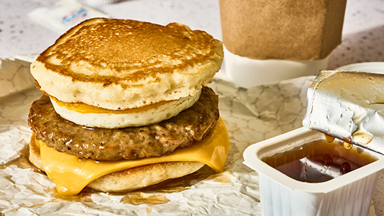 Maple Breakfast Sausage Sandwich