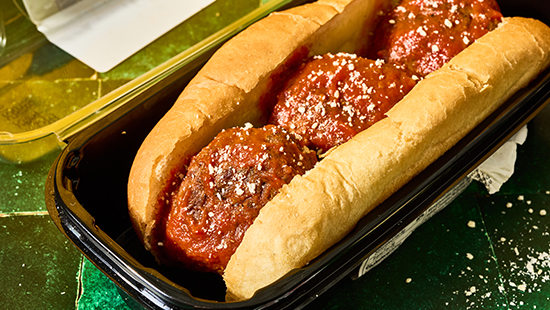 Sub aux boulettes de viande