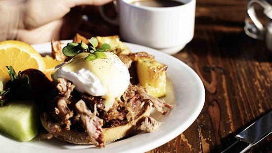 Pulled Pork Benedict