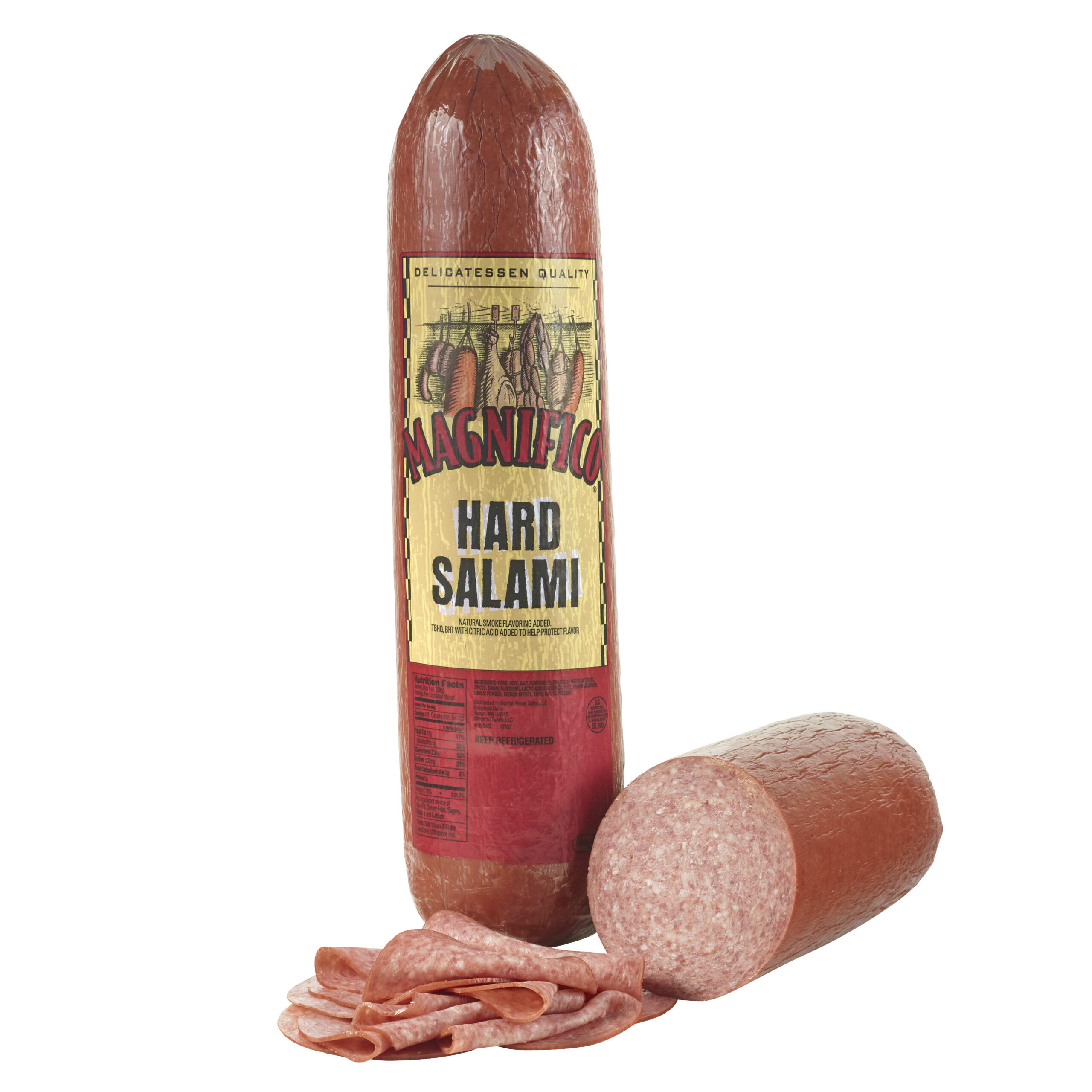 MAGNIFICO™ Hard Salami Stick, 4 PC