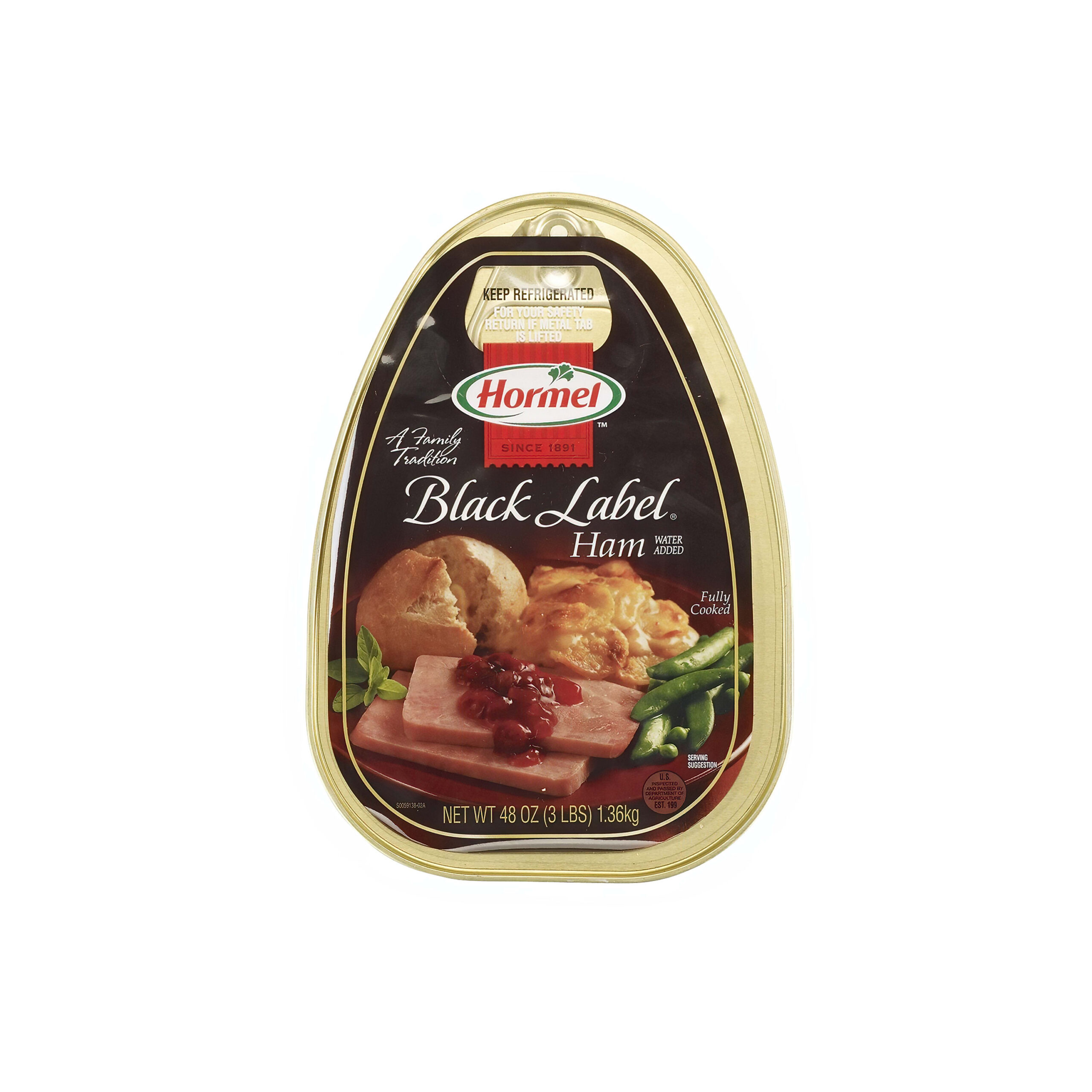 HORMEL™ BLACK LABEL™ Canned Ham, 6/1.36 kg