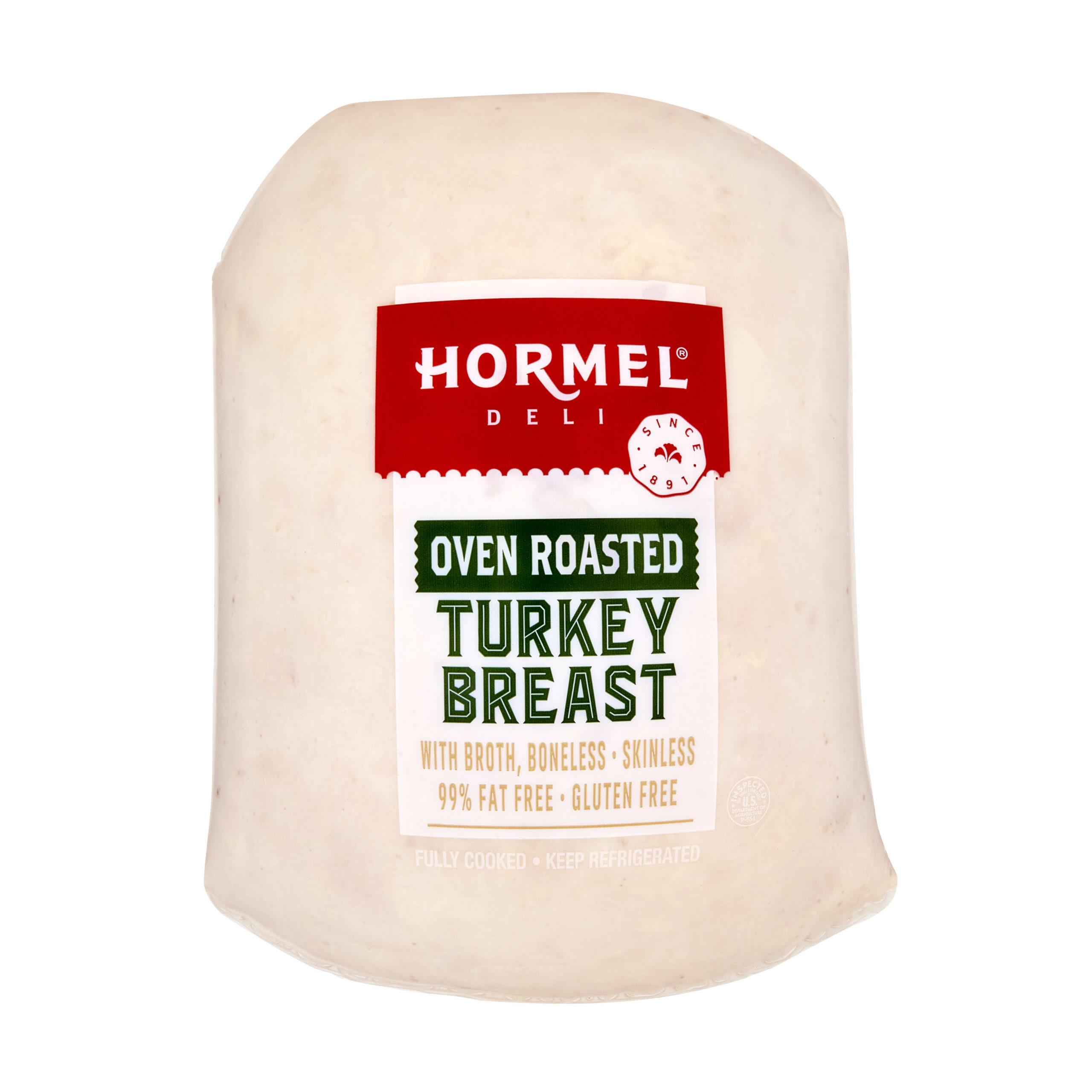 HORMEL® Oven Roasted Turkey Breast, Shaving-Style, 2PC