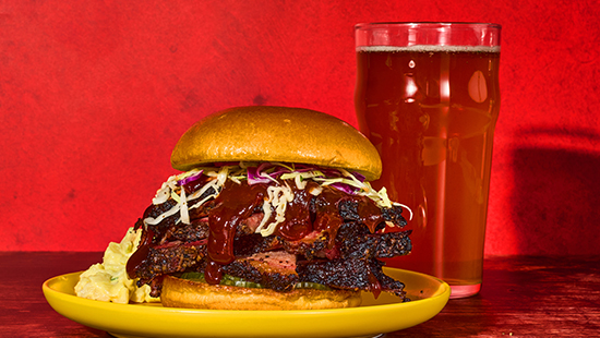 Brisket BBQ Sandwich