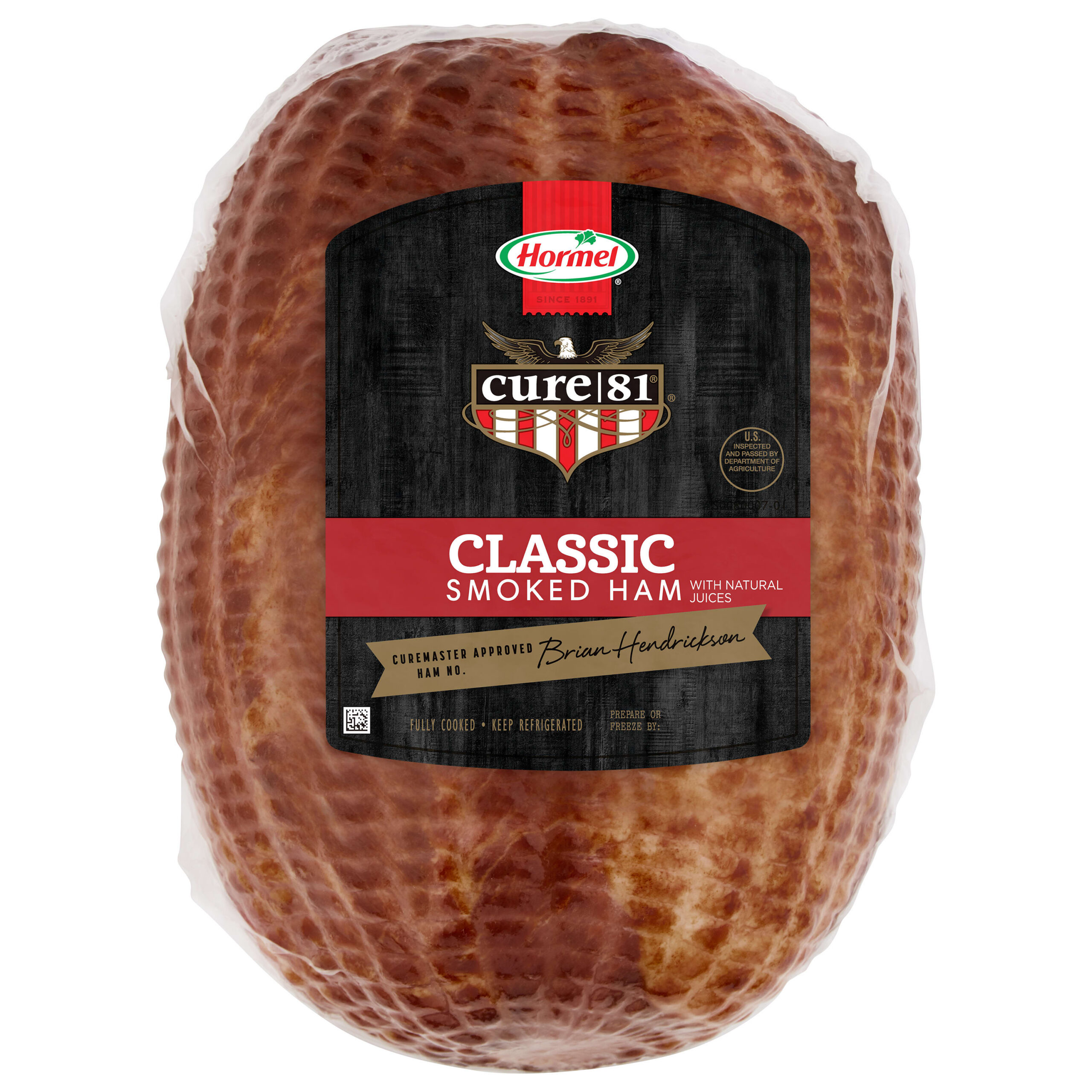 CURE 81™ Hardwood Smoked Ham with Natural Juices, 4 PC