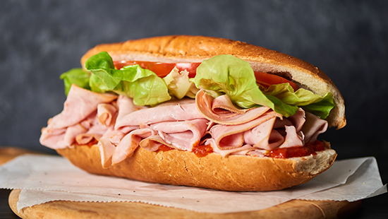 Spicy Ham Sandwich