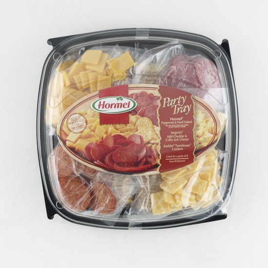 HORMEL® Party Tray, Peppeorni, Salami & Cheese, 8/1.75lb. • Hormel