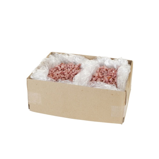 HORMEL® Ham, Water Added, Diced, Frozen, .375 inch, 10 lb Hormel