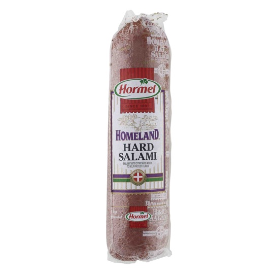 HORMEL® Hard Salami, FZ, Sliced 4/oz, 10 lb Hormel Foodservice