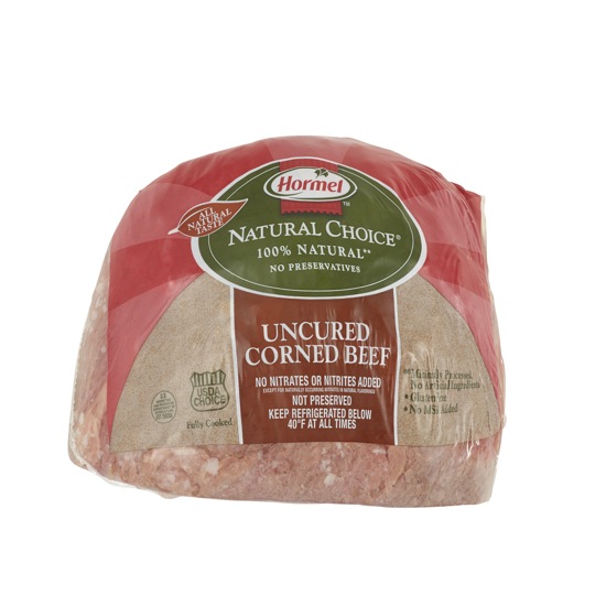 NATURAL CHOICE® Uncured Corned Beef, 2pc Hormel Foodservice
