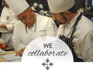 Call us dedicated. Call us hands on. Call us culinary collaborators. We’re in your kitchen because we believe in the power of working by your side – with you and for you.
