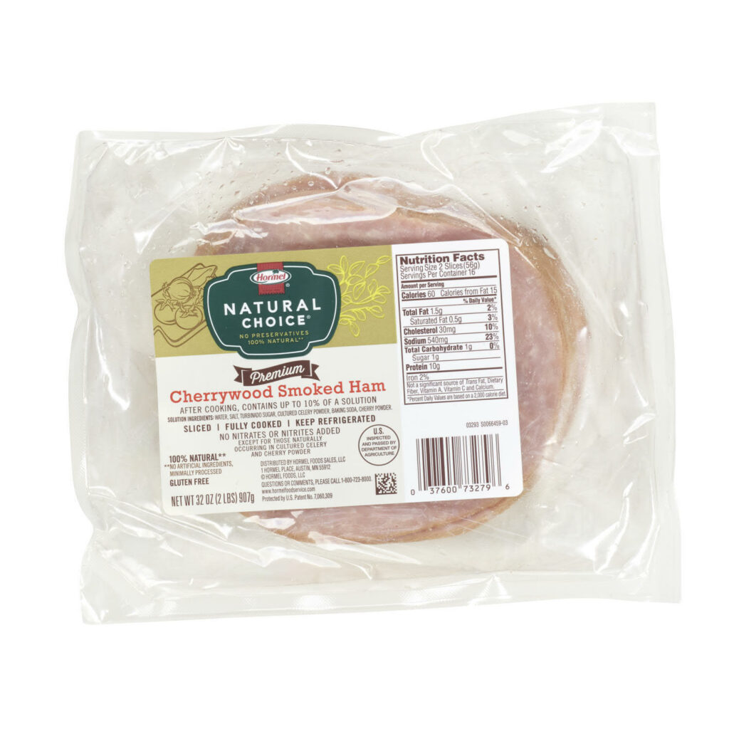 NATURAL CHOICE® Cherrywood Ham in the package
