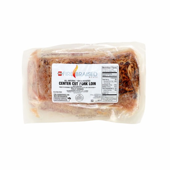 HORMEL® FIRE BRAISED™ Pork Loin, Boneless, 4 pc • Hormel Foodservice