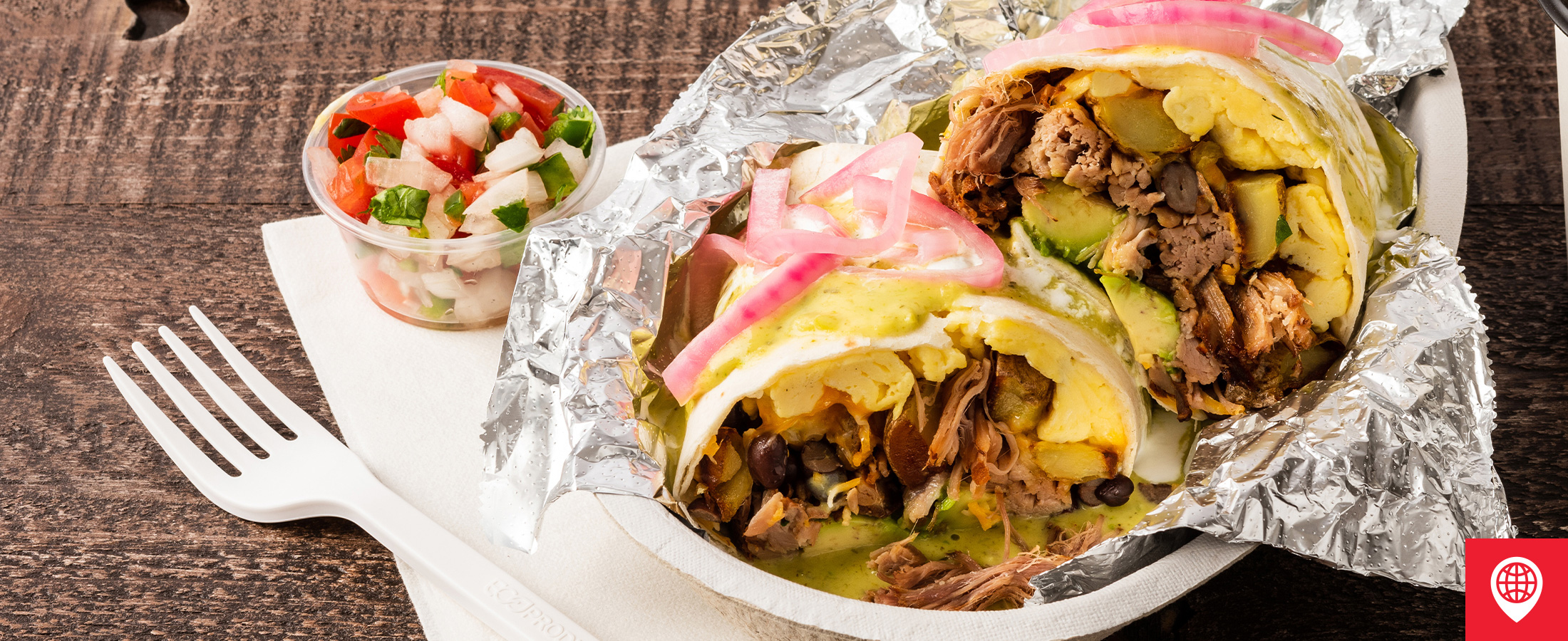 Pork Carnitas Breakfast Burrito • Hormel Foodservice