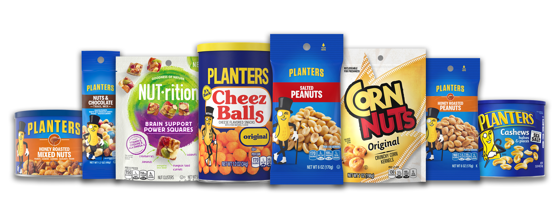 Planters brand family of products