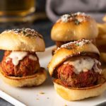 Garlic Knot Meatball Sliders