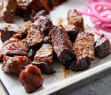 Burnt Ends Appetizer Sampler Platter