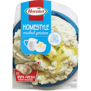 HORMEL® Homestyle Mashed Potatoes 6/20 oz • Hormel Foodservice