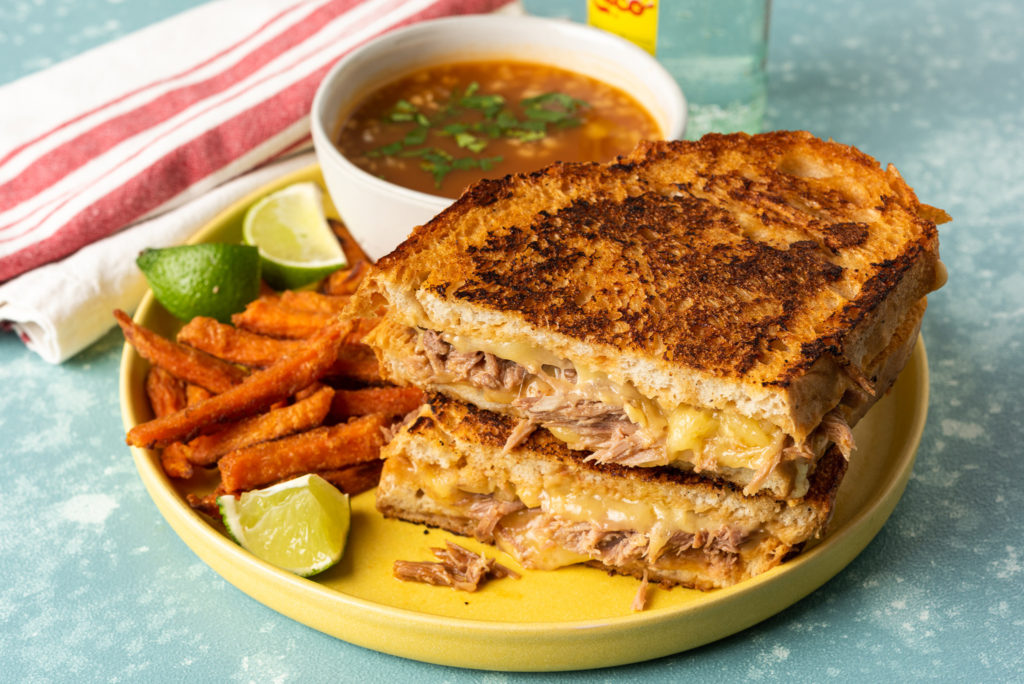 Birria Pot Roast Grilled Cheese