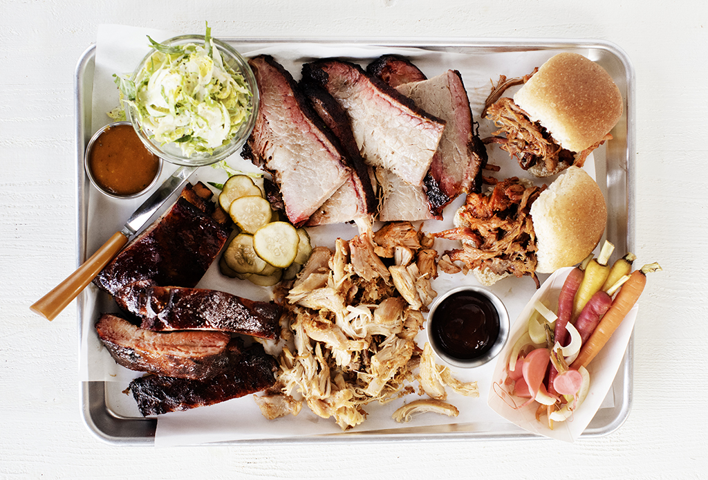 Austin Blues sample platter