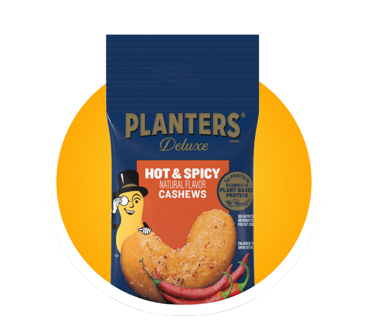 PLANTERS Deluxe Hot & Spicy Cashews