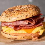 Breakfast Ham Bagel