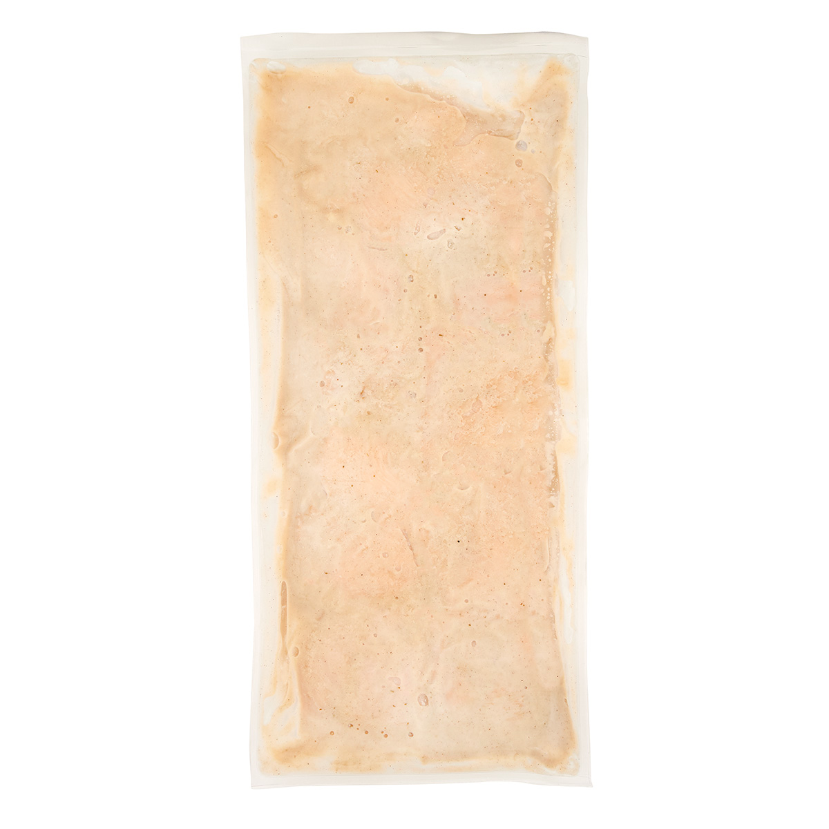 Flash 180 battered sous-vide cooked chicken breast product in package