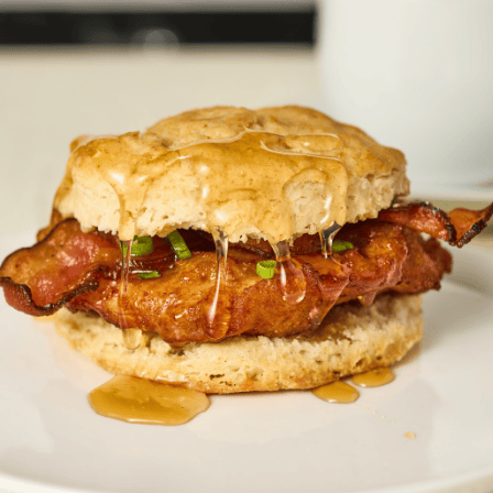 Fried Chicken Breakfast Biscuit
