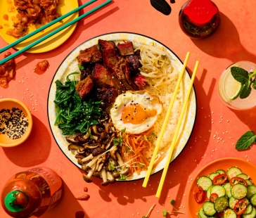 Beef Brisket Bibimbap Bowl
