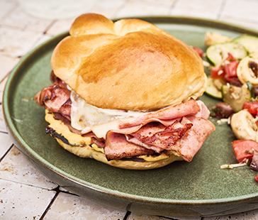Classic Melty Mortadella Sandwich