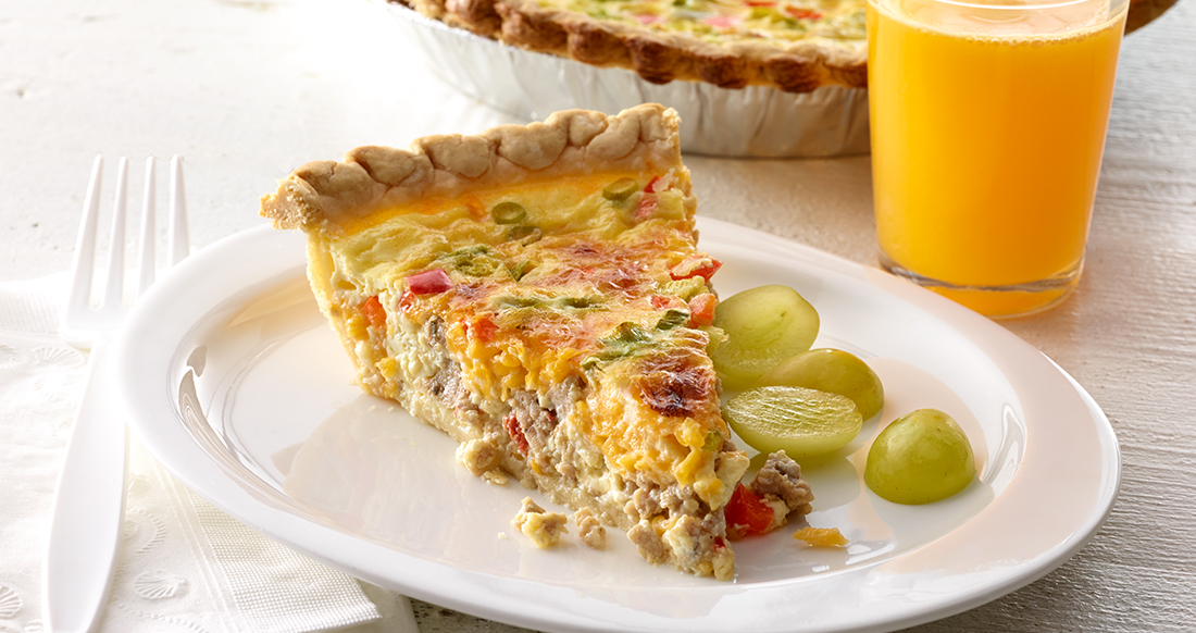 Breakfast Sausage Quiche