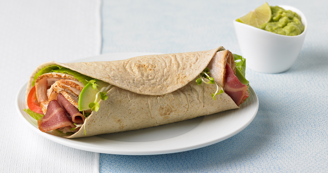 California Club Turkey Wrap