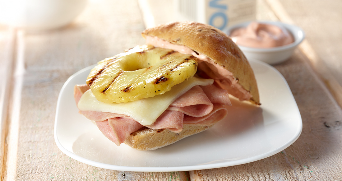 Hot Hawaiian Sandwich
