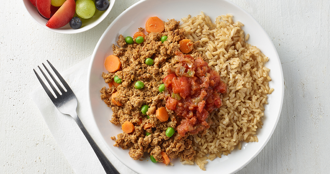 Picadillo with Brown Rice