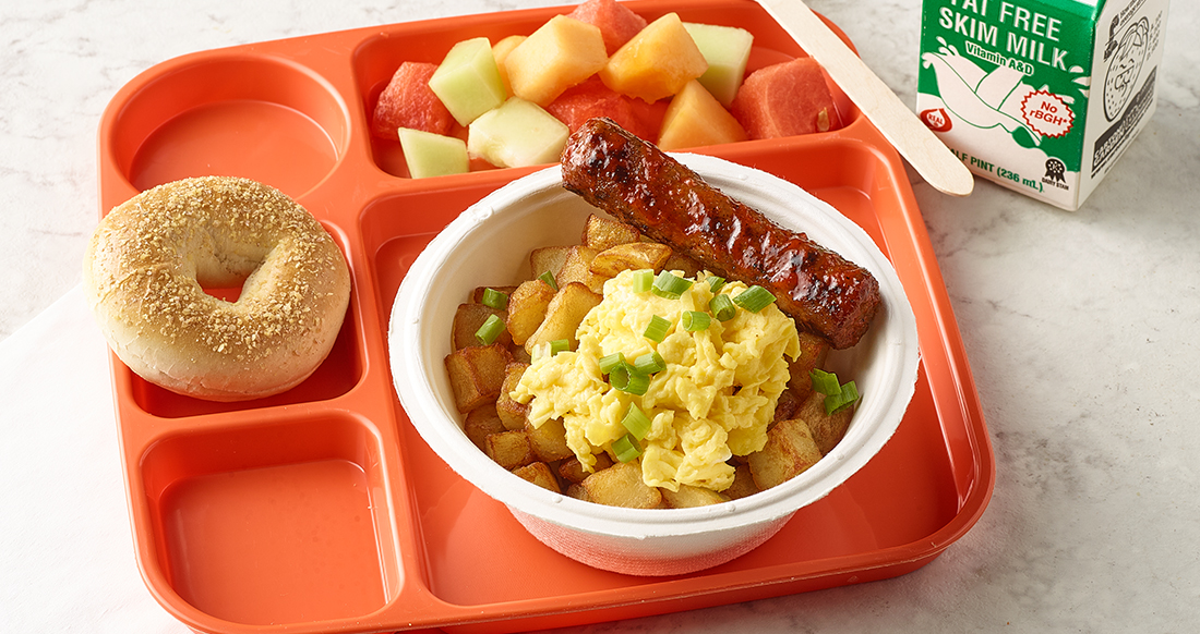 Spicy Turkey Sausage & Potato Breakfast Bowl