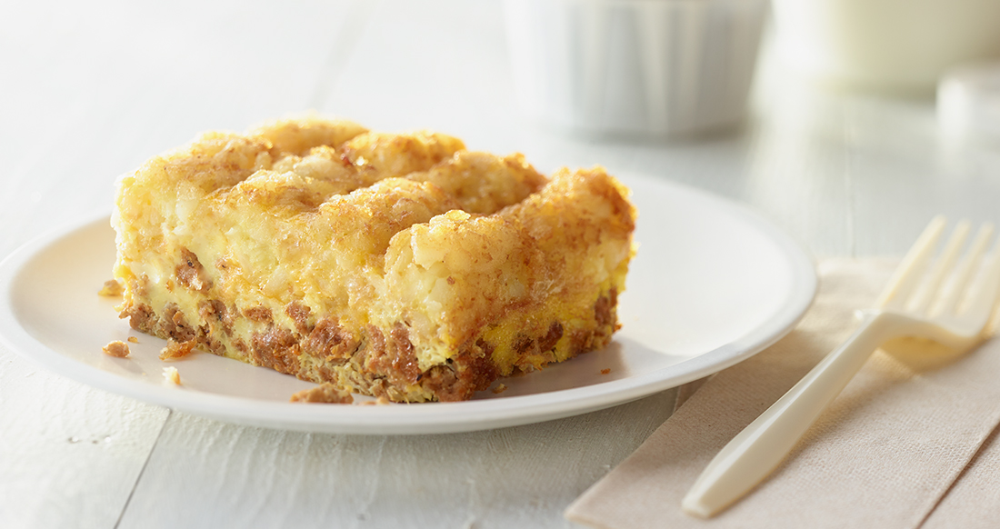 Tater Topped Breakfast Bake