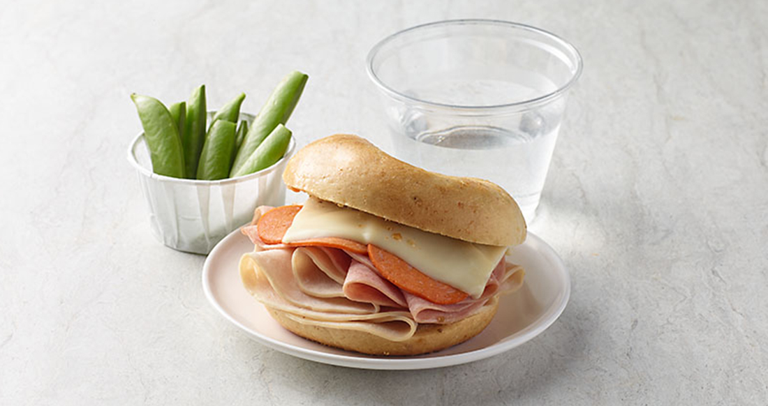 Toasted Italian Bagel Sandwich