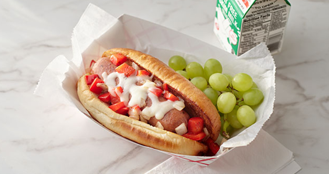 Turkey Kielbasa Hoagie