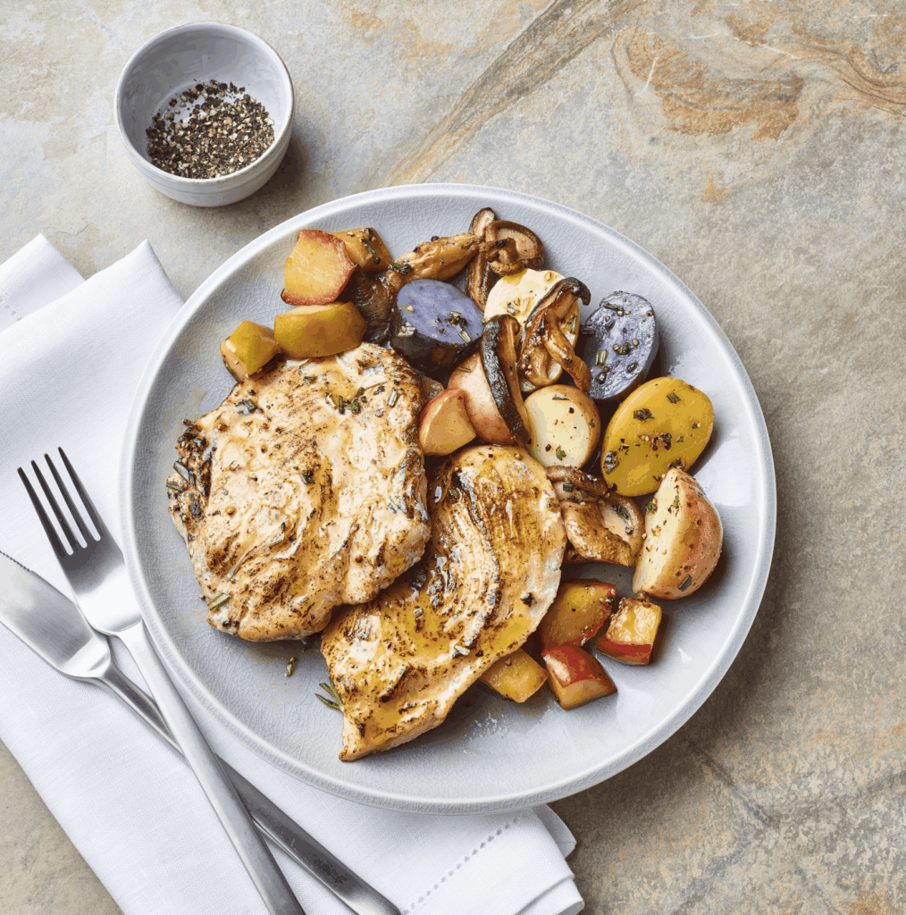 FIRE BRAISED Chicken Breast Cider Glazed