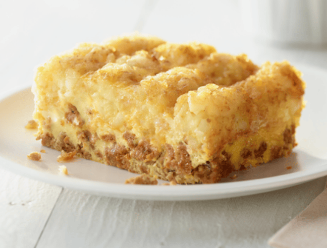 tater topped breakfast bake