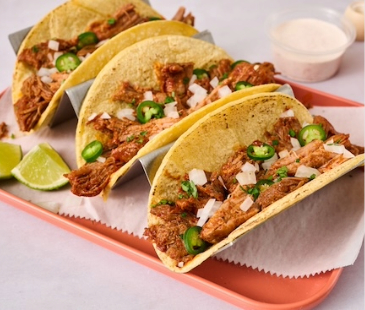 Barbacoa-style Street Tacos