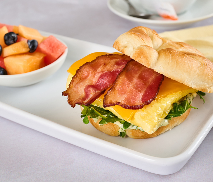 The Duplex Croissant Breakfast Sandwich