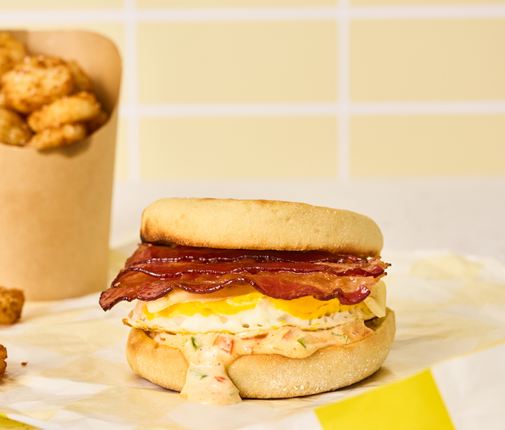 SXSW Bacon Breakfast Sandwich