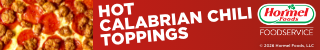 Hot Calabrian Chili Toppings banner